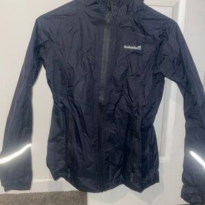 Avalanche Midnight Black Windbreaker